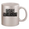 11oz Metallic Silver Mug Thumbnail