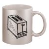 11oz Metallic Silver Mug Thumbnail