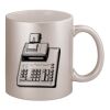 11oz Metallic Silver Mug Thumbnail