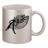 11oz Metallic Silver Mug Thumbnail