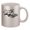 11oz Metallic Silver Mug Thumbnail
