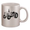 11oz Metallic Silver Mug Thumbnail