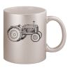 11oz Metallic Silver Mug Thumbnail