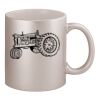 11oz Metallic Silver Mug Thumbnail