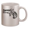 11oz Metallic Silver Mug Thumbnail
