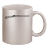11oz Metallic Silver Mug Thumbnail