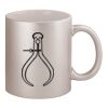 11oz Metallic Silver Mug Thumbnail
