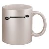 11oz Metallic Silver Mug Thumbnail