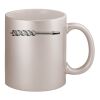 11oz Metallic Silver Mug Thumbnail