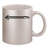 11oz Metallic Silver Mug Thumbnail