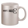 11oz Metallic Silver Mug Thumbnail