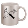 11oz Metallic Silver Mug Thumbnail