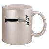 11oz Metallic Silver Mug Thumbnail