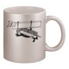 11oz Metallic Silver Mug Thumbnail