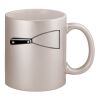 11oz Metallic Silver Mug Thumbnail