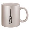 11oz Metallic Silver Mug Thumbnail