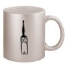 11oz Metallic Silver Mug Thumbnail