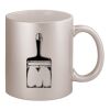 11oz Metallic Silver Mug Thumbnail