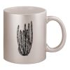 11oz Metallic Silver Mug Thumbnail