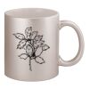 11oz Metallic Silver Mug Thumbnail