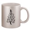 11oz Metallic Silver Mug Thumbnail