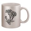 11oz Metallic Silver Mug Thumbnail