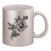 11oz Metallic Silver Mug Thumbnail