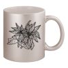 11oz Metallic Silver Mug Thumbnail