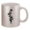 11oz Metallic Silver Mug Thumbnail