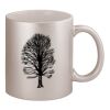 11oz Metallic Silver Mug Thumbnail