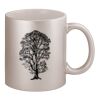 11oz Metallic Silver Mug Thumbnail