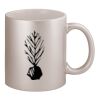 11oz Metallic Silver Mug Thumbnail