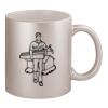 11oz Metallic Silver Mug Thumbnail