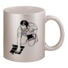 11oz Metallic Silver Mug Thumbnail