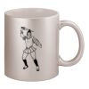 11oz Metallic Silver Mug Thumbnail