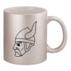 11oz Metallic Silver Mug Thumbnail