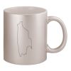 11oz Metallic Silver Mug Thumbnail