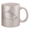 11oz Metallic Silver Mug Thumbnail