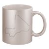 11oz Metallic Silver Mug Thumbnail