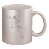 11oz Metallic Silver Mug Thumbnail