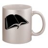 11oz Metallic Silver Mug Thumbnail