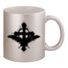 11oz Metallic Silver Mug Thumbnail