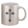 11oz Metallic Silver Mug Thumbnail