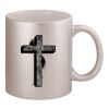 11oz Metallic Silver Mug Thumbnail