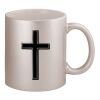 11oz Metallic Silver Mug Thumbnail