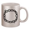 11oz Metallic Silver Mug Thumbnail