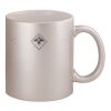 11oz Metallic Silver Mug Thumbnail