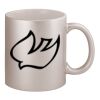 11oz Metallic Silver Mug Thumbnail
