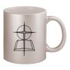 11oz Metallic Silver Mug Thumbnail