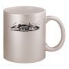 11oz Metallic Silver Mug Thumbnail